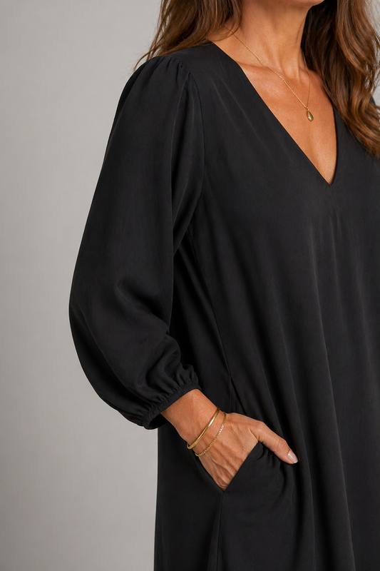 Luna Noir Elegantes Kleid
