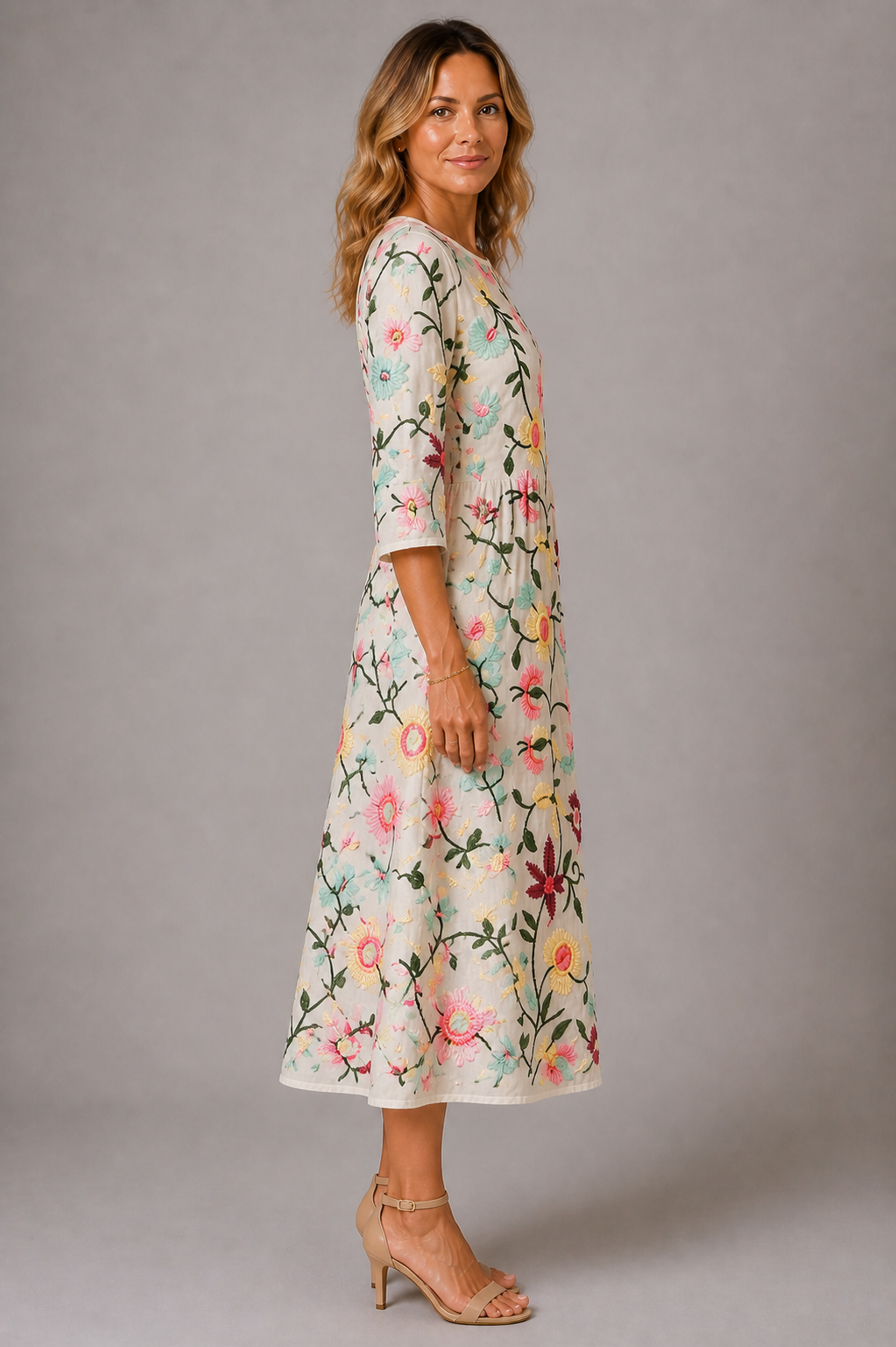 Elegantes Flora-Bliss-Kleid