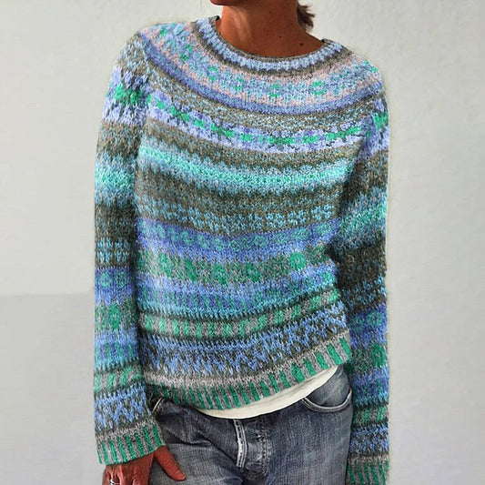 Valérie | Melierter Strickpullover