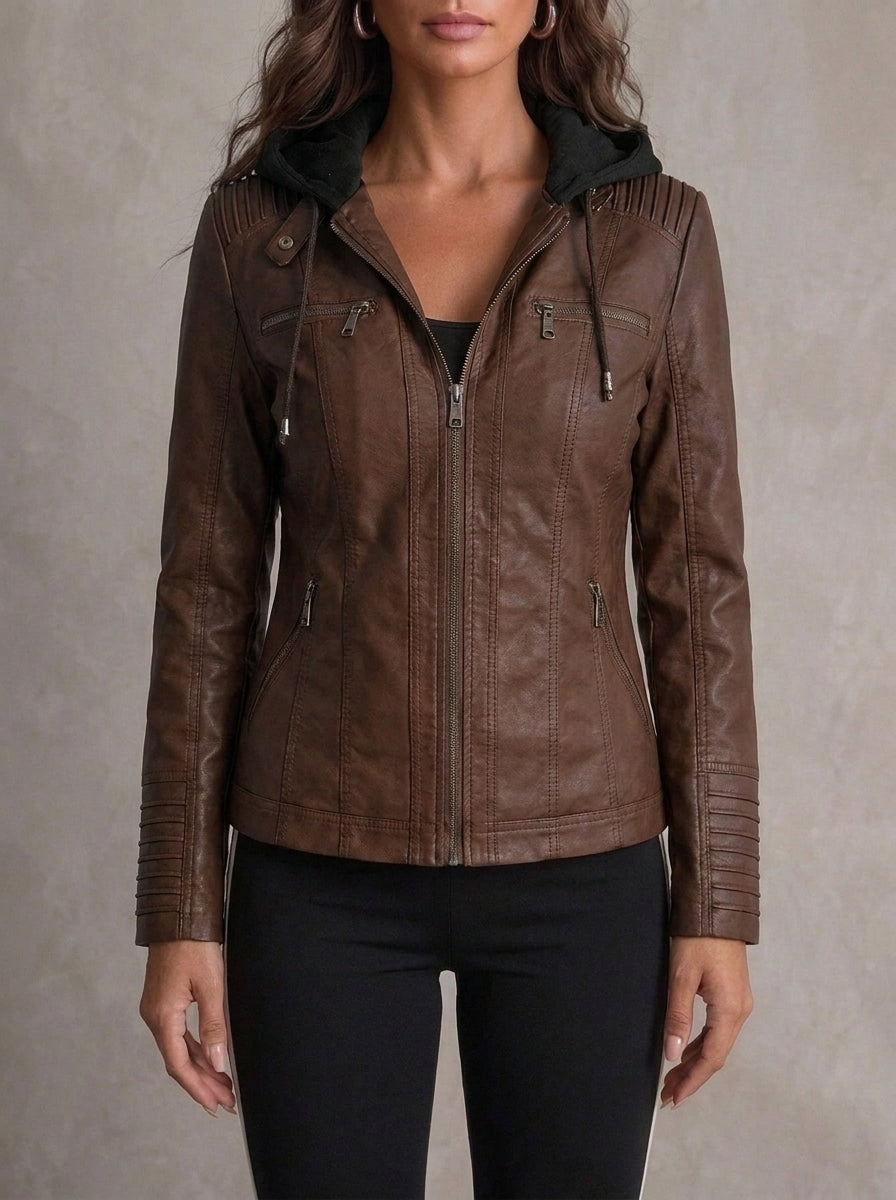 Langlebige und stilvolle Lederjacke