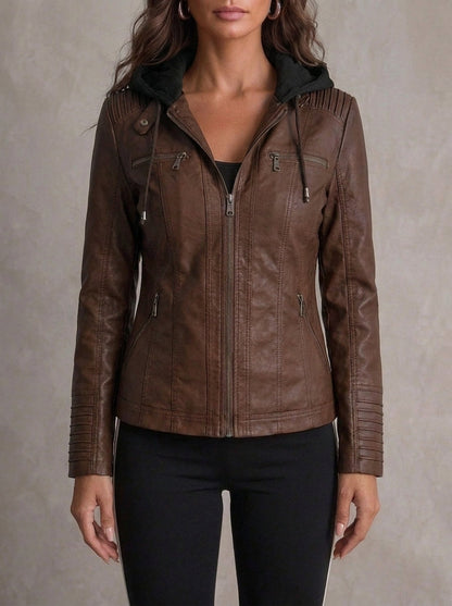 Langlebige und stilvolle Lederjacke