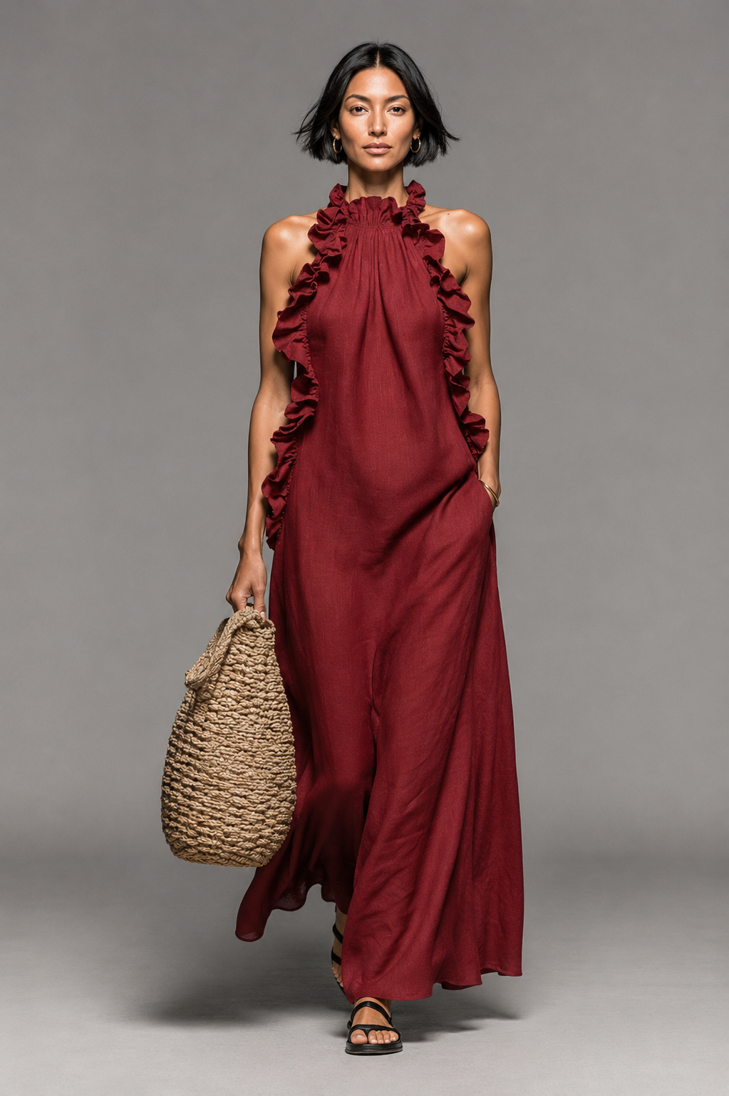 Leny Elegantes Schickes Kleid