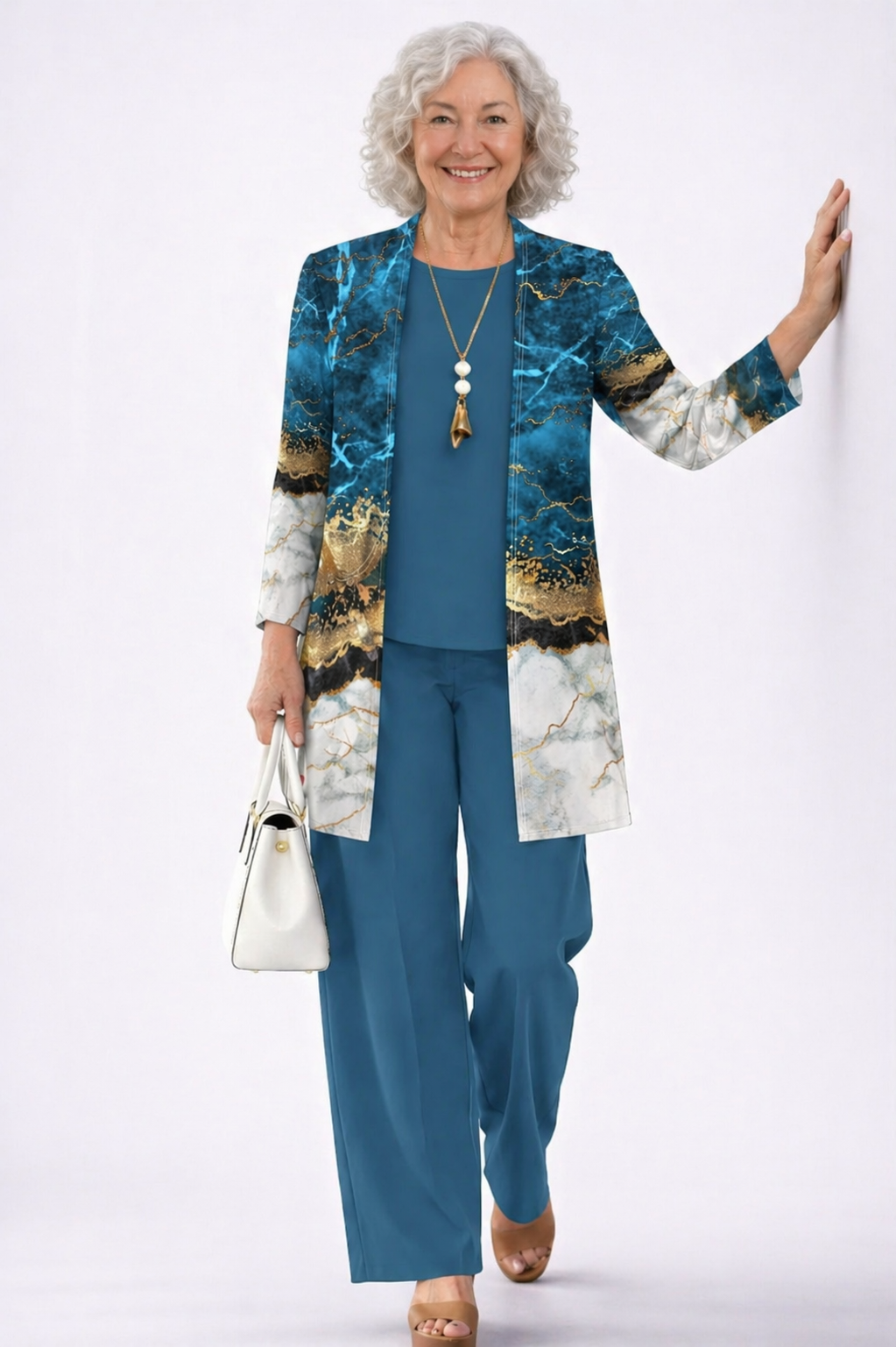Teresa | Elegantes dreiteiliges Damen-Set