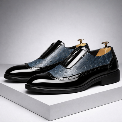 Adelmann | Zweifarbige Brogue-Schuhe