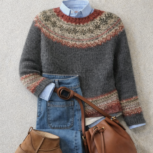 Monique | Eleganter Strickpullover