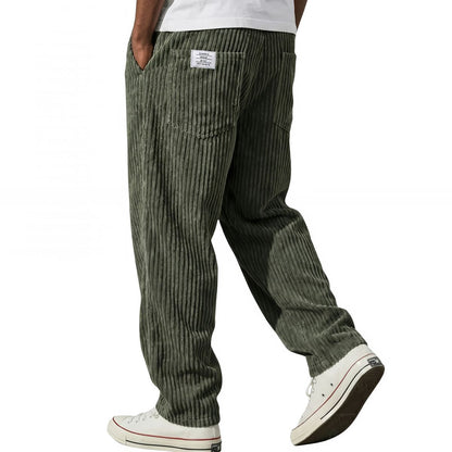Herren-Cordhose mit Stretchbund