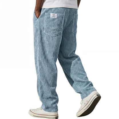 Herren-Cordhose mit Stretchbund