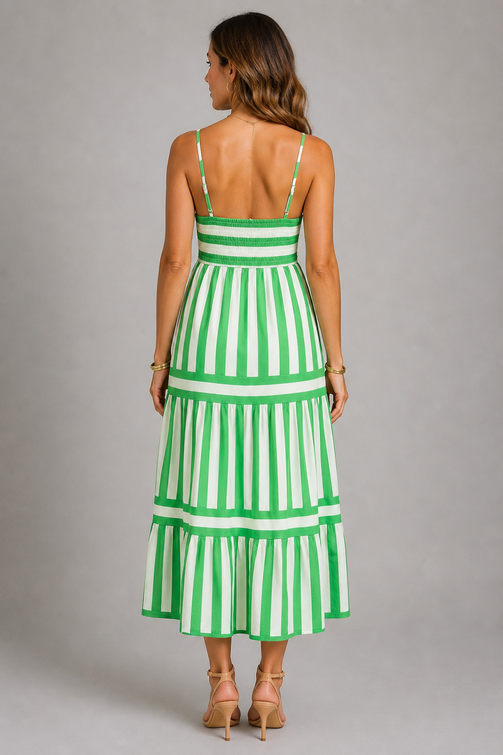 Elegantes Mint-Melody-Kleid