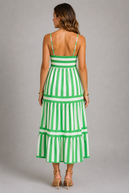 Elegantes Mint-Melody-Kleid