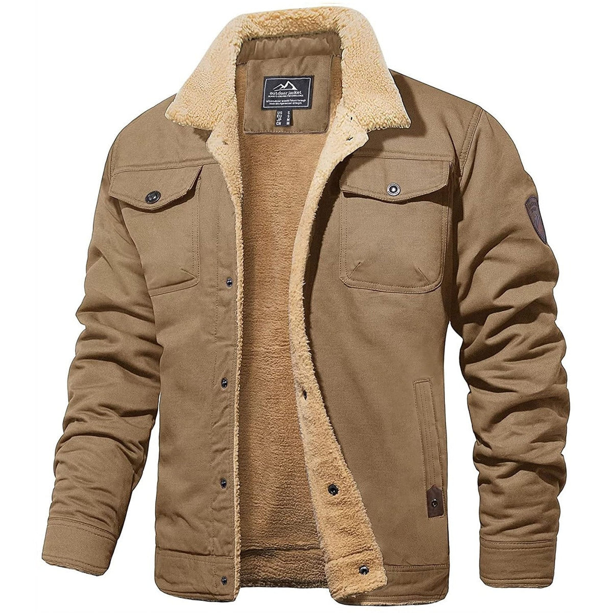 Trendige Herren-Bomberjacke