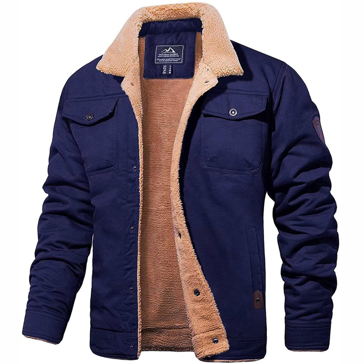 Trendige Herren-Bomberjacke
