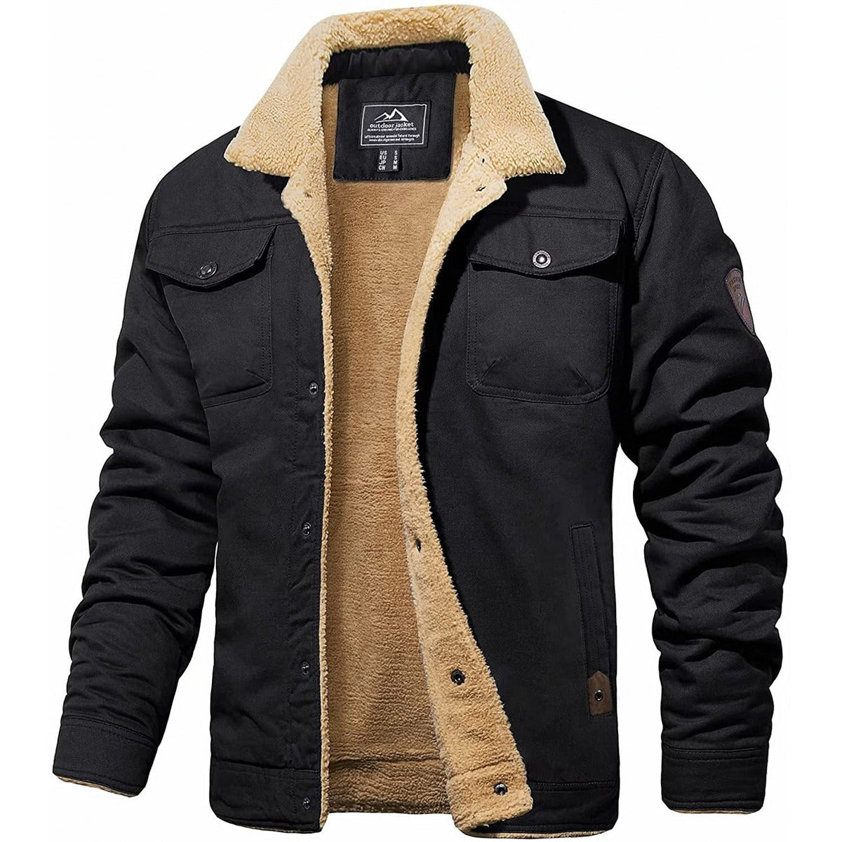 Trendige Herren-Bomberjacke