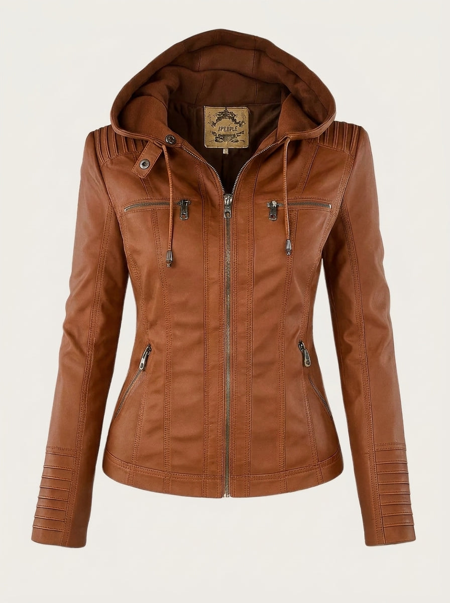Langlebige und stilvolle Lederjacke