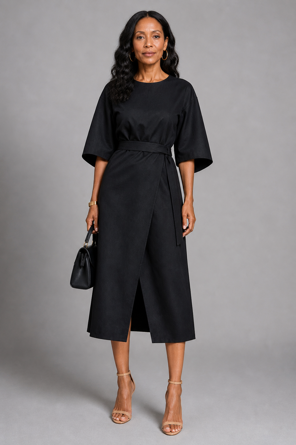 Elegantes Noir Essence Kleid