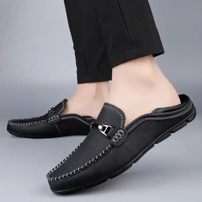 Adelmann | Loafer mit Kontrastnähten