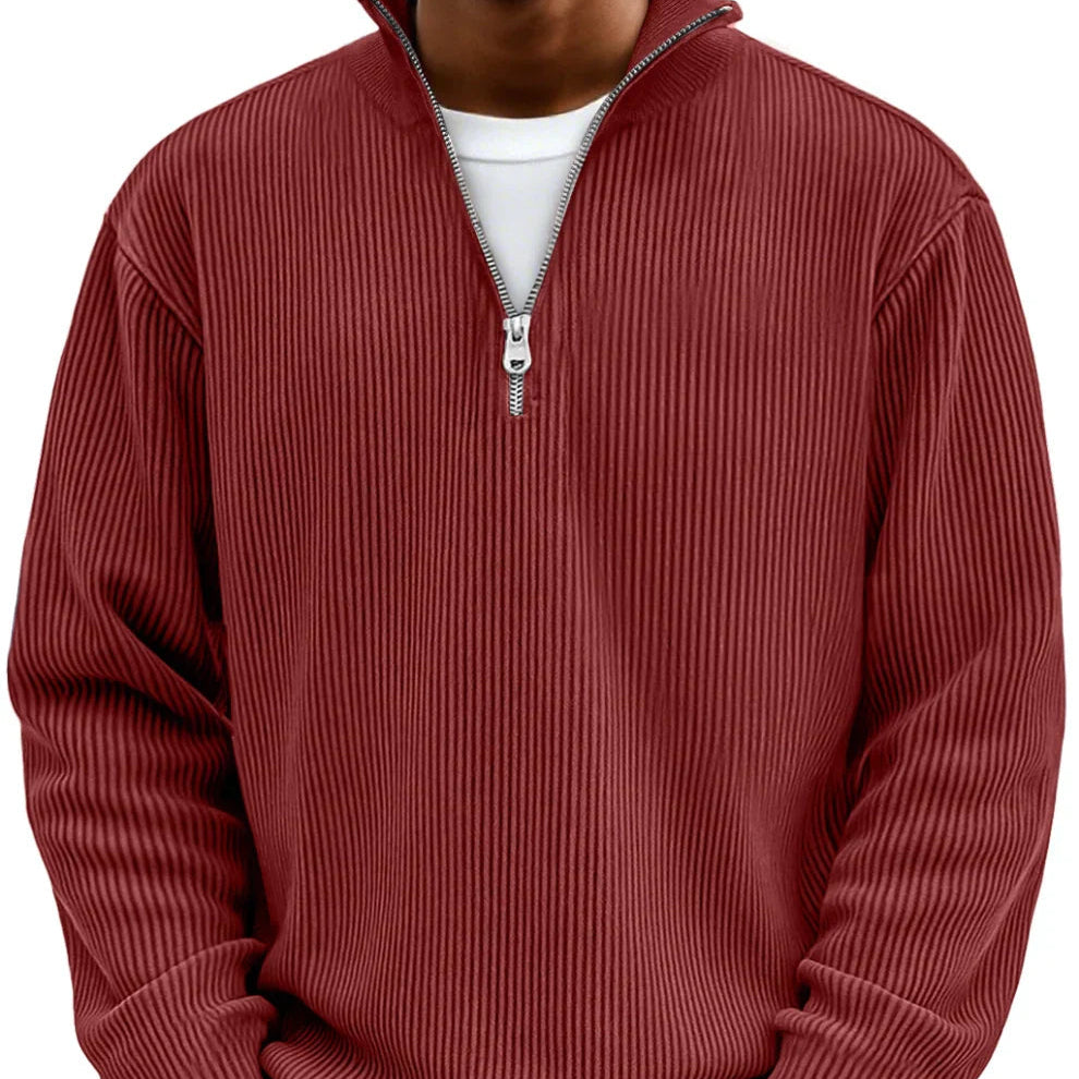 Stilvoller Half-Zip-Pullover