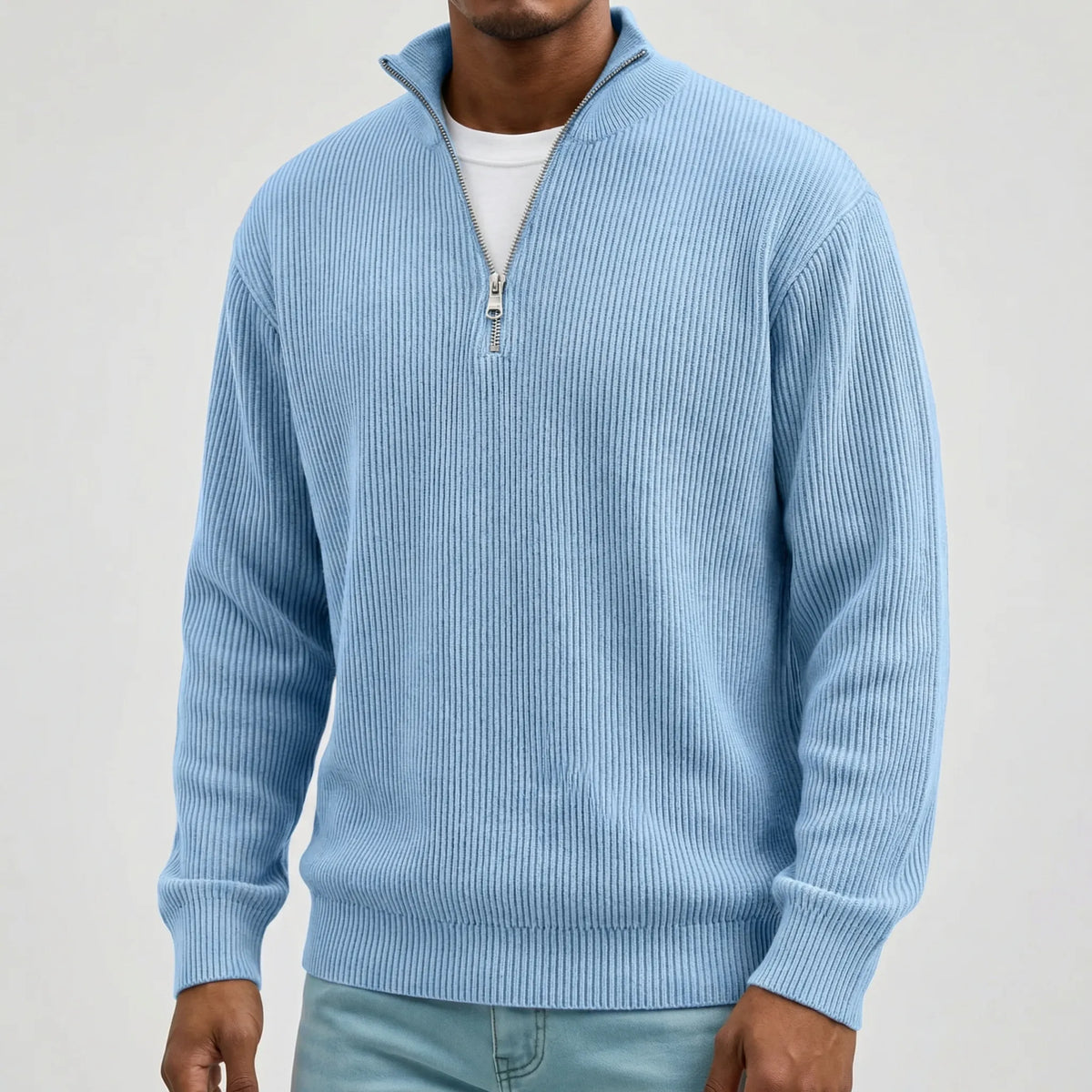 Stilvoller Half-Zip-Pullover