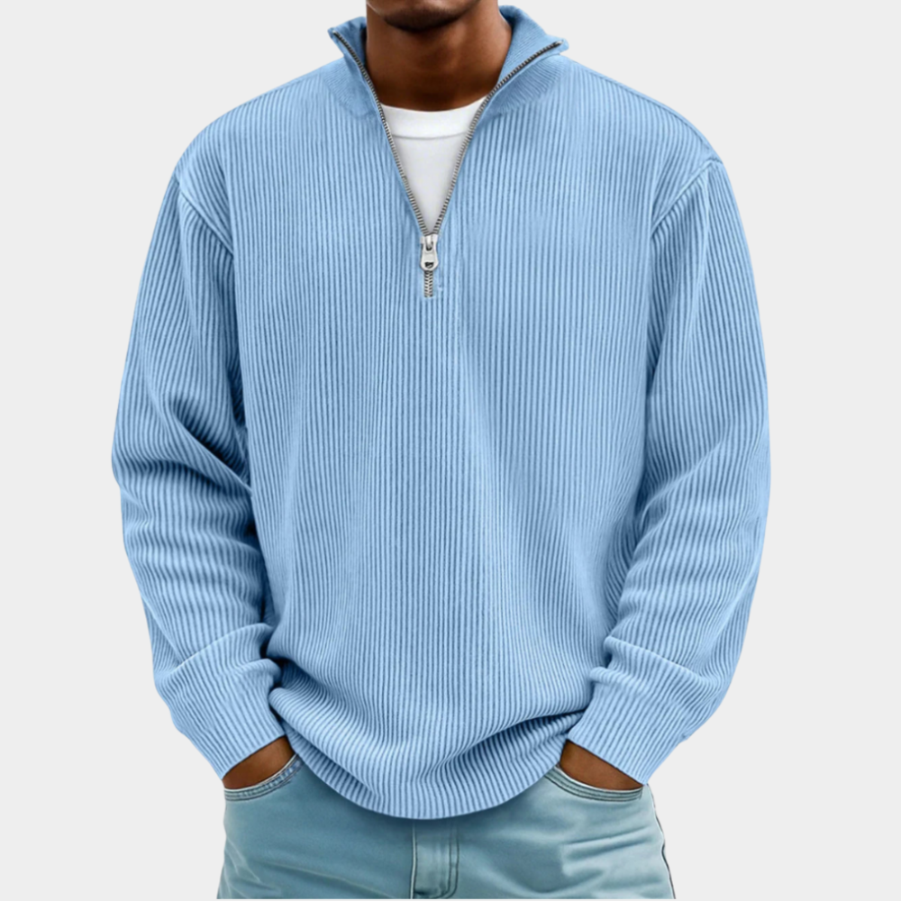 Stilvoller Half-Zip-Pullover