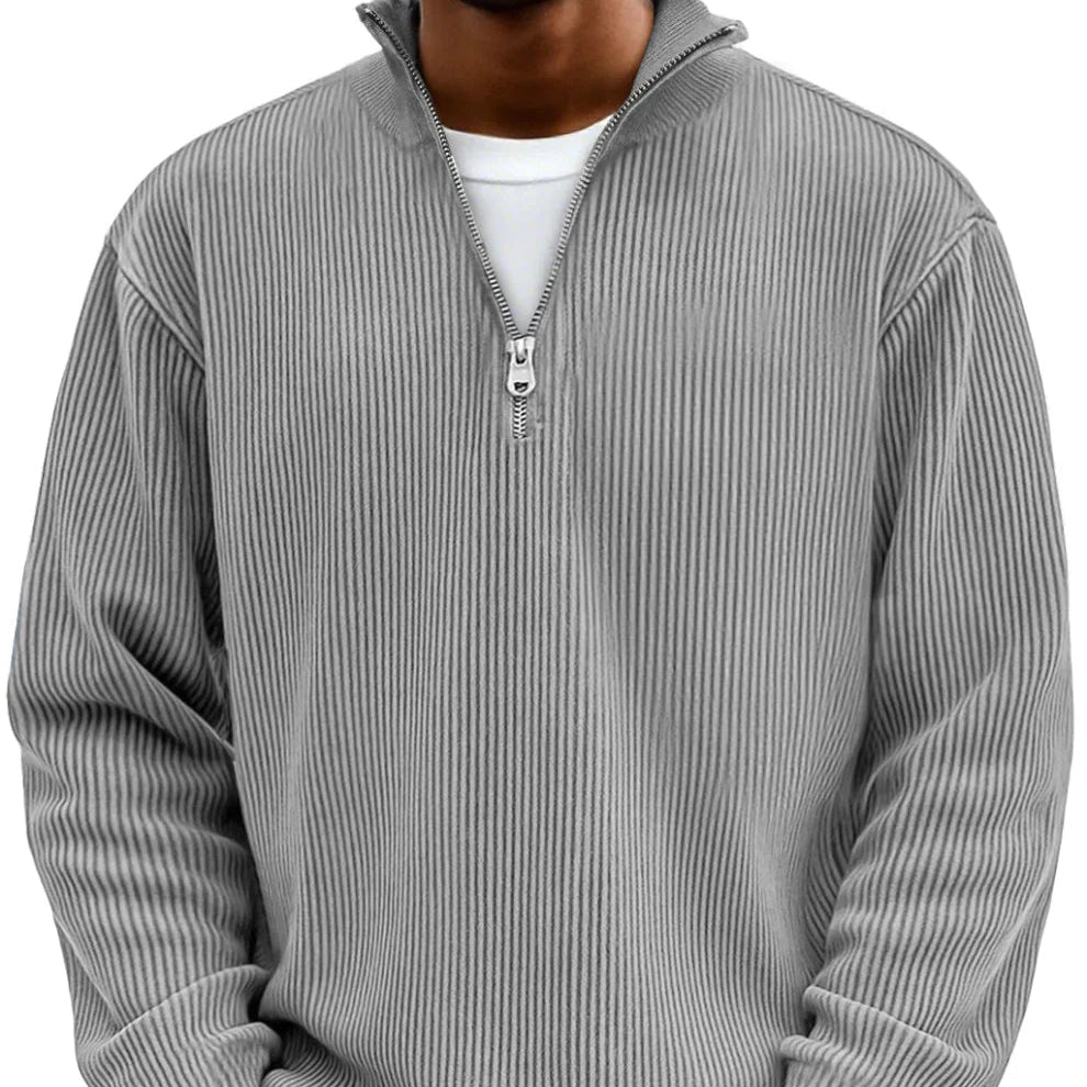 Stilvoller Half-Zip-Pullover