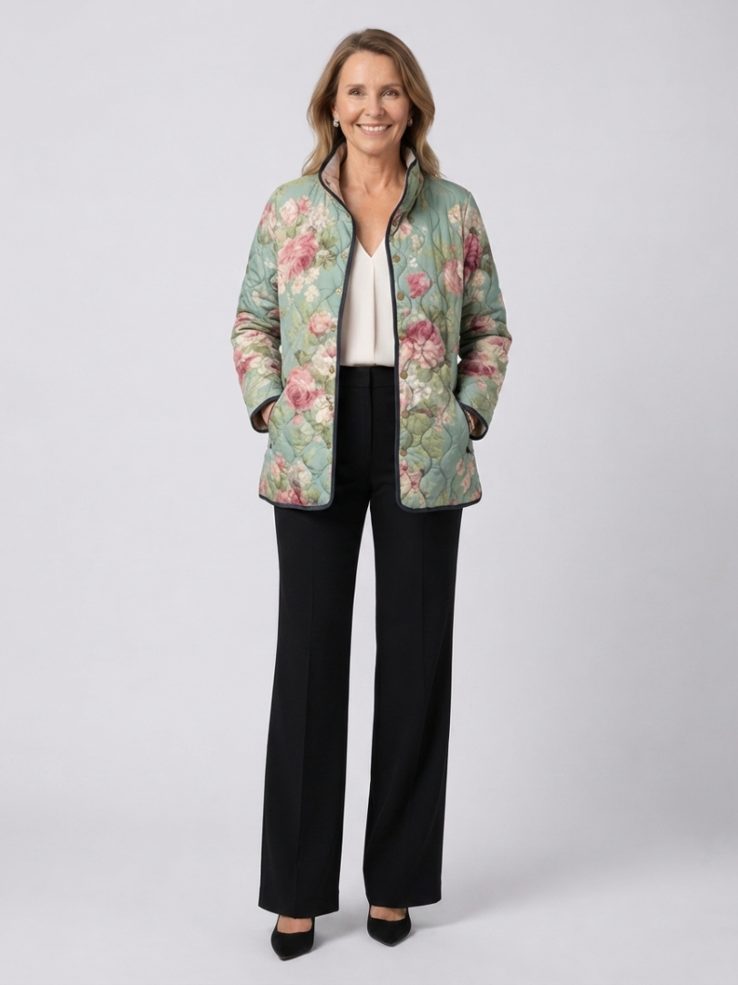 Vintage-Rosen | Steppjacke