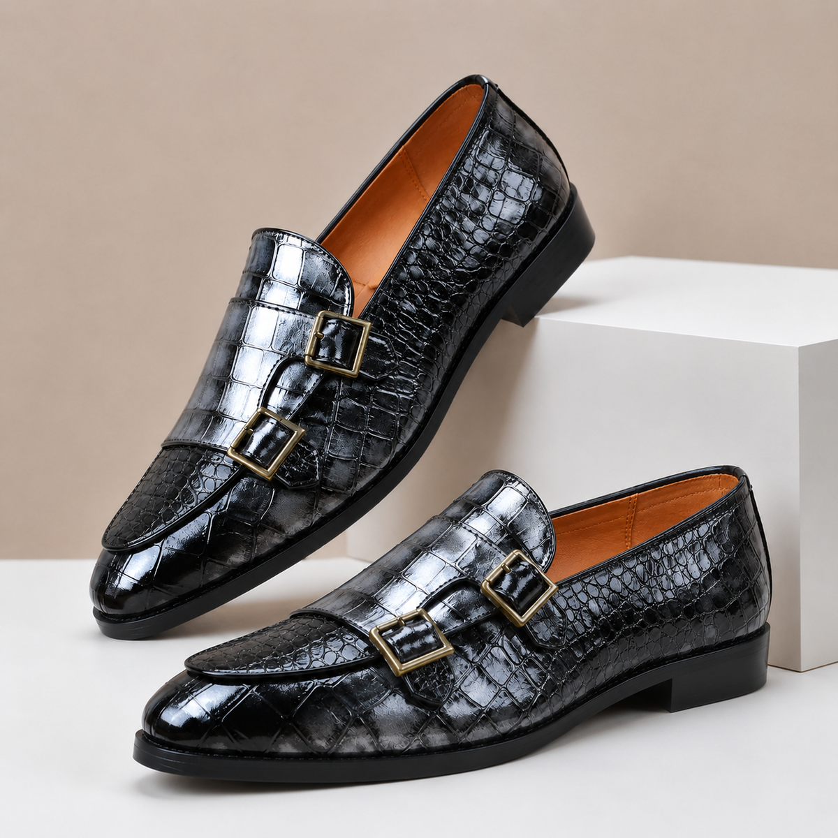 Adelmann | Doppelmonk-Loafer