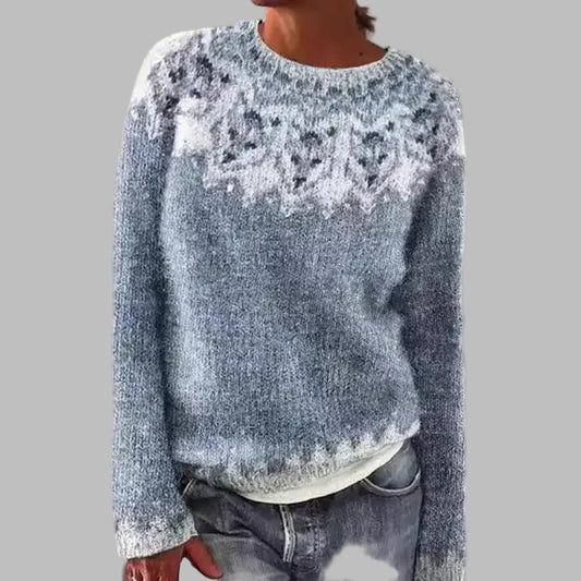 Anaïs | Strickpullover in Frostoptik