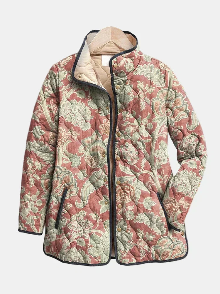 Pauline | Terrakotta-Steppjacke