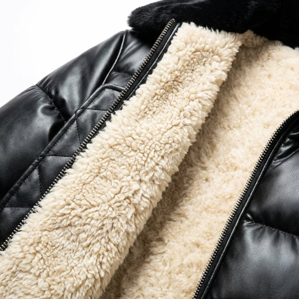 Wattierte Jacke im Vintage-Look