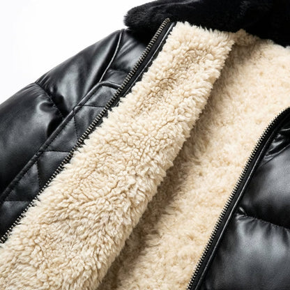 Wattierte Jacke im Vintage-Look