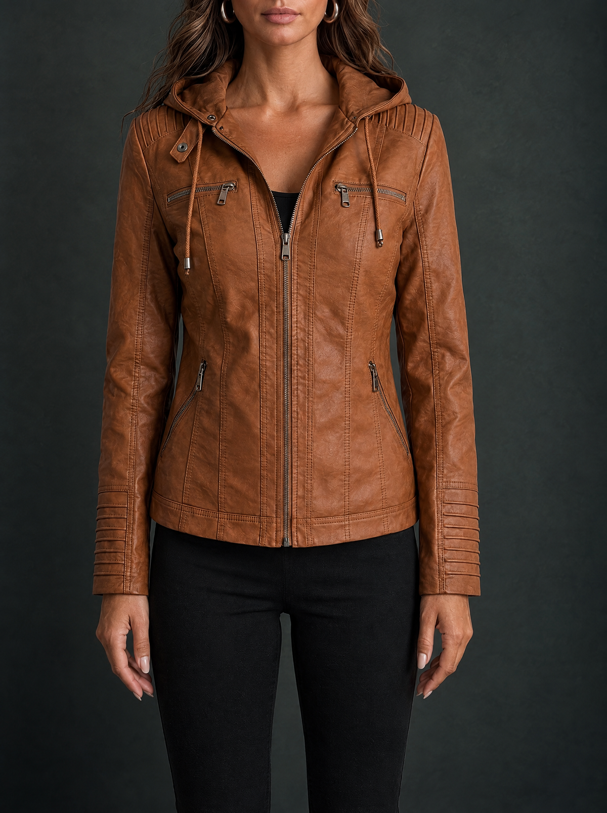 Langlebige und stilvolle Lederjacke