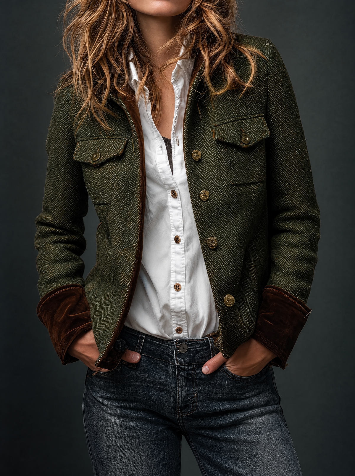 Honorine | Eleganter Vintage-Blazer