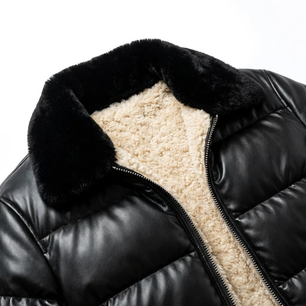 Wattierte Jacke im Vintage-Look
