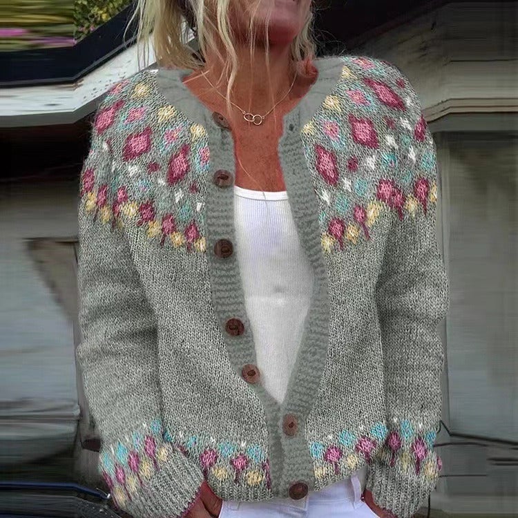 Madeline | Stilvolle Strickjacke