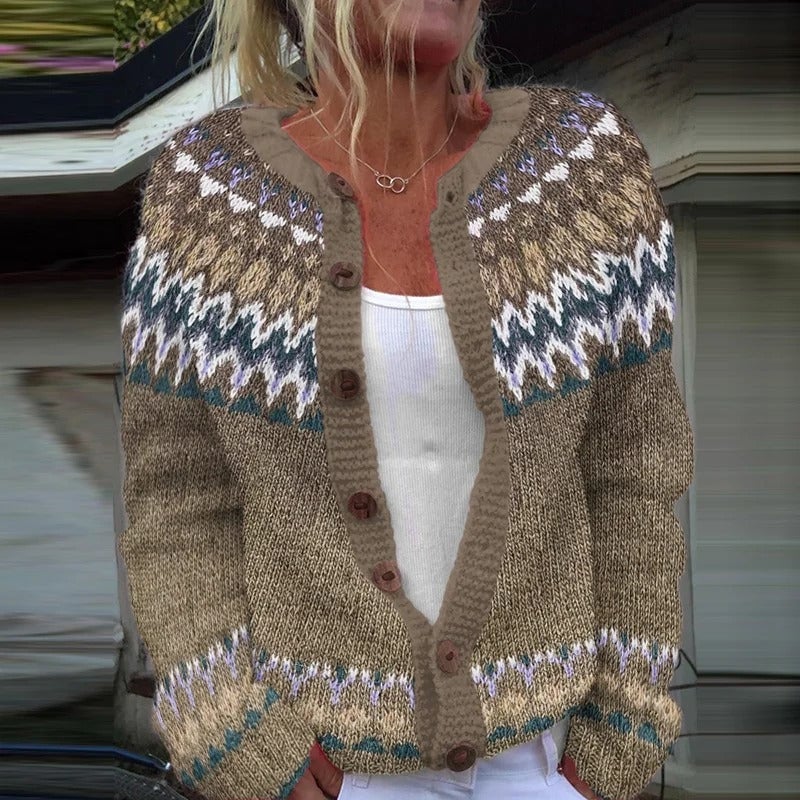 Cora | Stilvolle Strickjacke