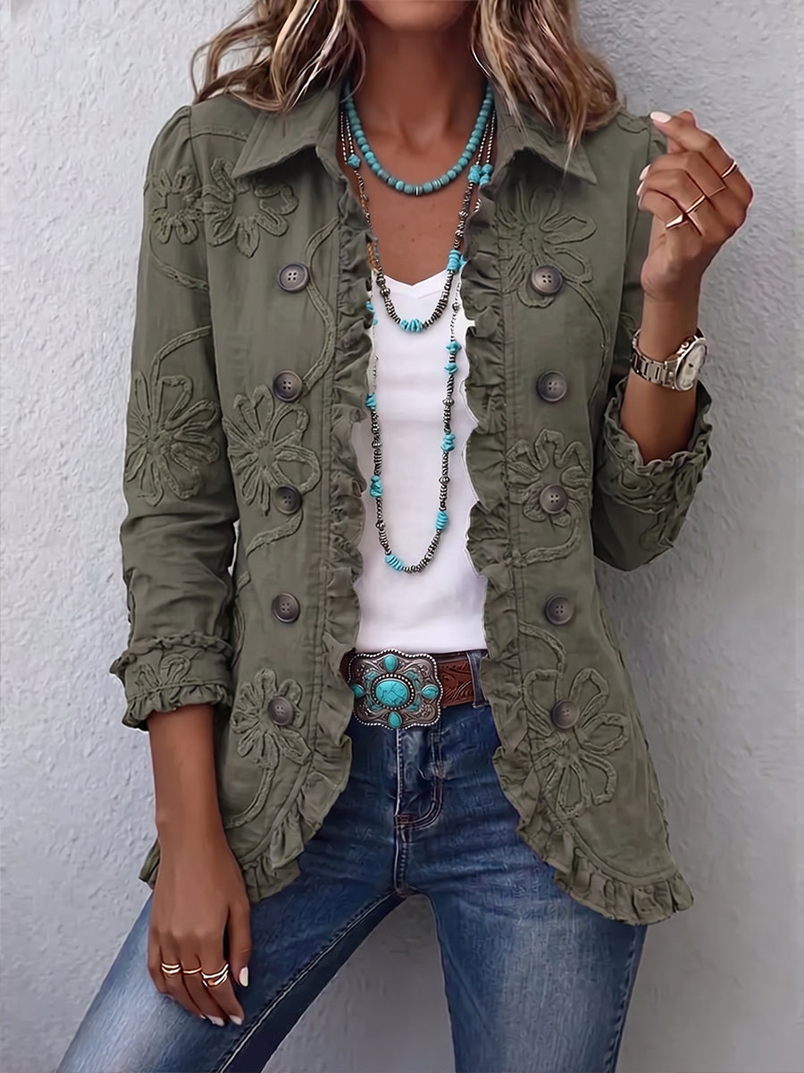 Faustine | Bohemische Utility-Jacke