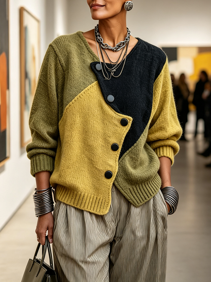 Lina | Colorblock-Pullover