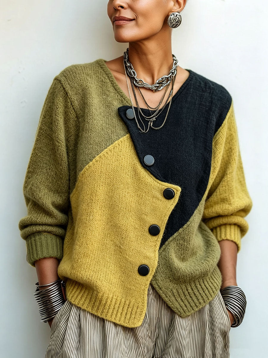 Lina | Colorblock-Pullover