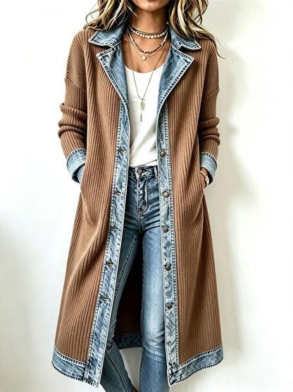 Riley | Kuscheliger Longline-Strickcardigan