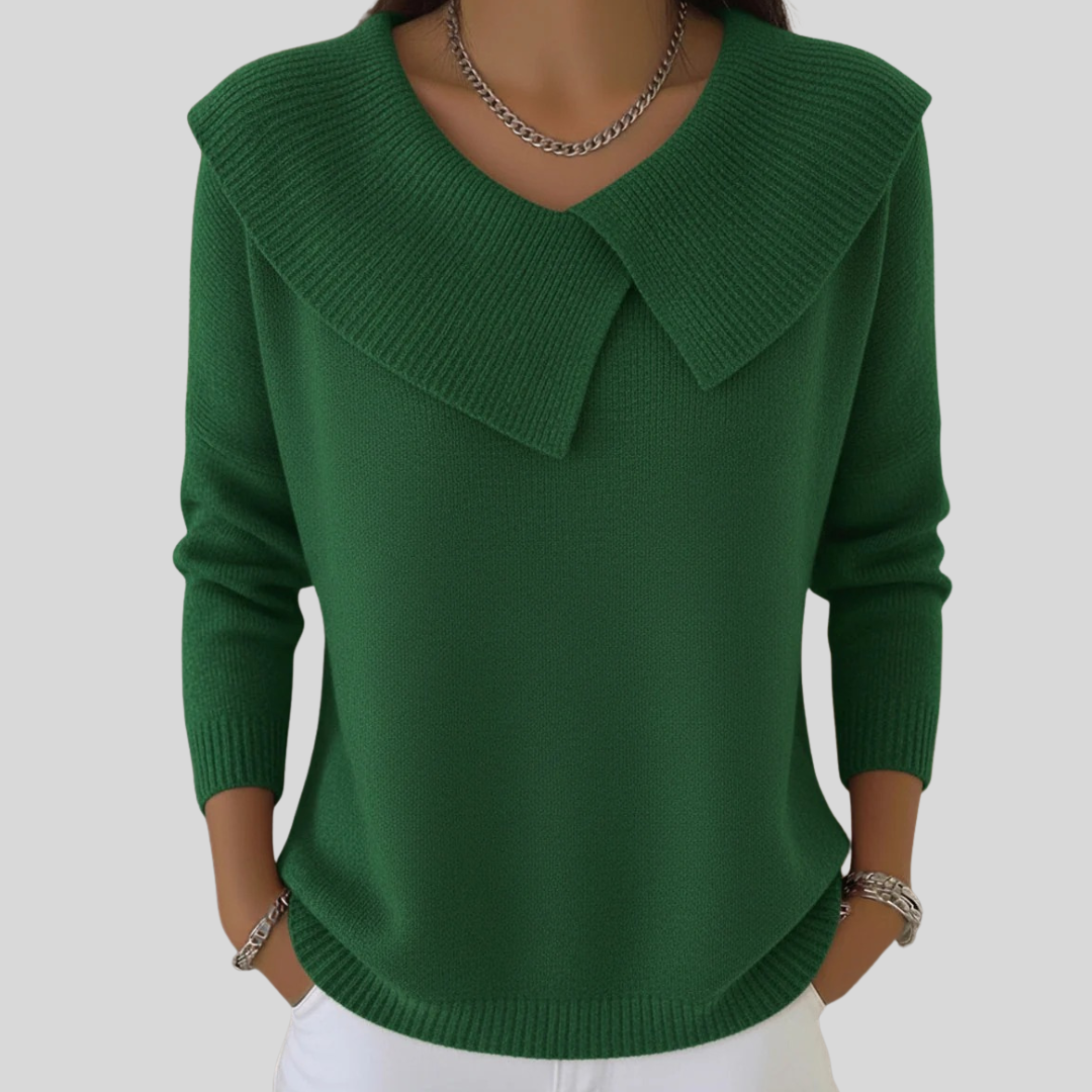 Sunnora | Pullover mit Kragen