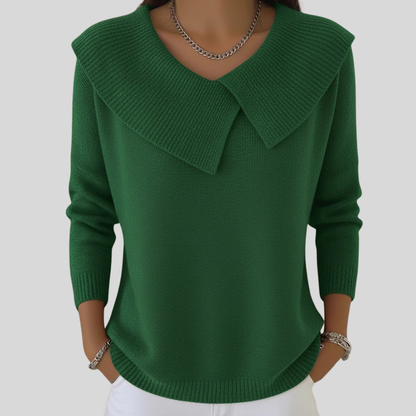 Sunnora | Pullover mit Kragen