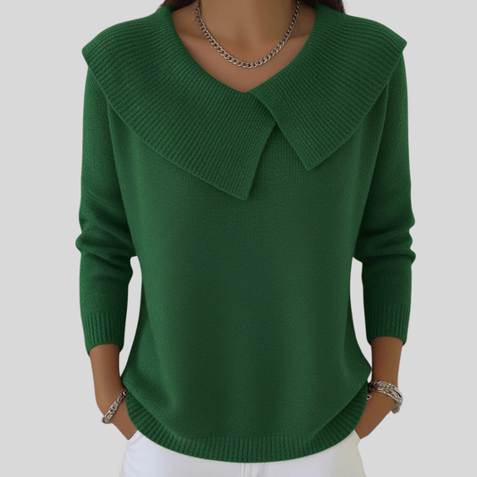 Sunnora | Pullover mit Kragen