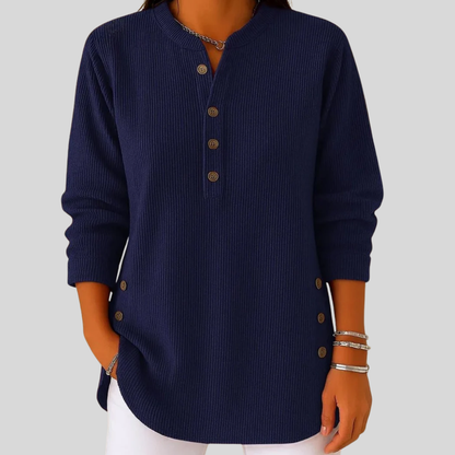 Neva | Elegante Henley-Tunika